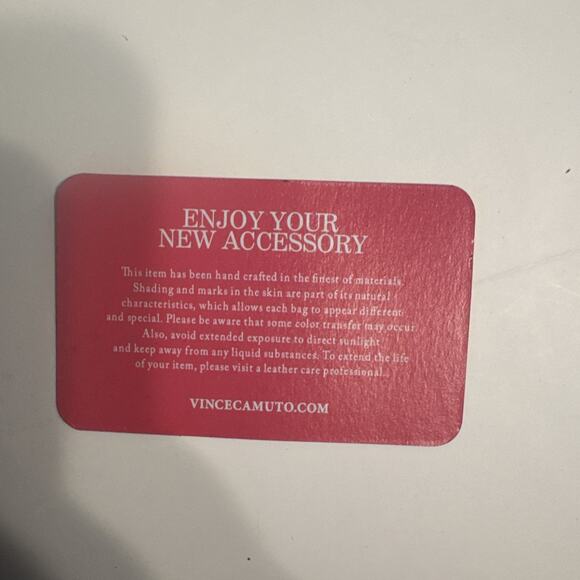 VINCE CAMUTO Deep Moss Leather Crossbody Purse Bag Silver Details - Picture 10 of 10